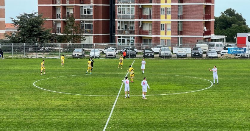 La Pro Vasto cade in casa con il Pontevomano e si fa male (0-1)