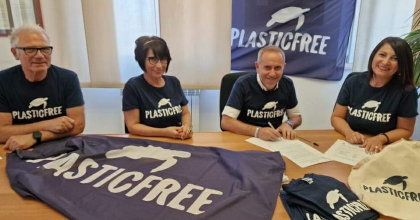 Il Comune di San Salvo è stato inserito tra i 122 Comuni virtuosi premiati dall’associazione Plastic Free Onlus