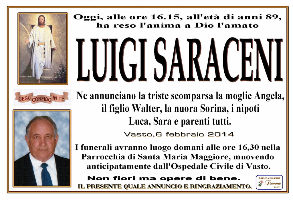 LUIGI SARACENI