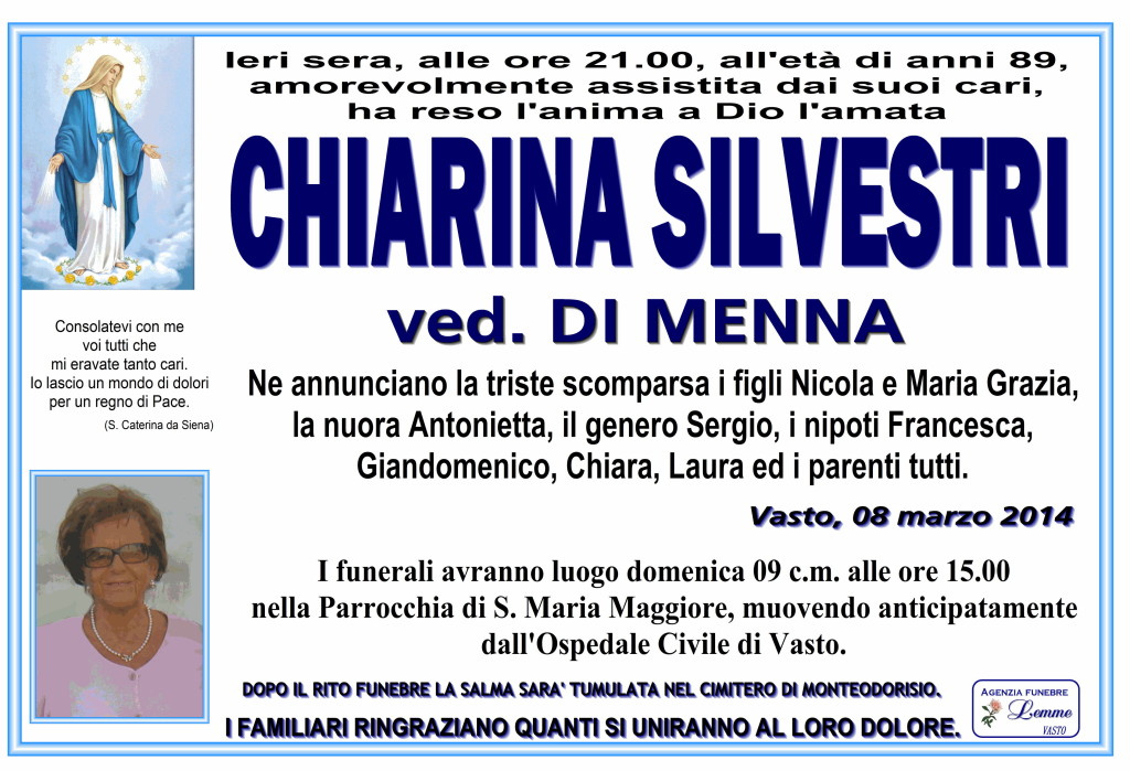 CHIARINA SILVESTRI