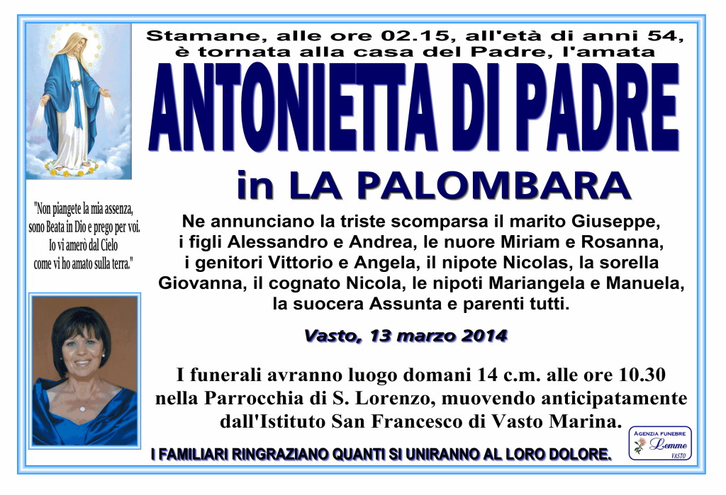 ANTONIETTA DI PADRE