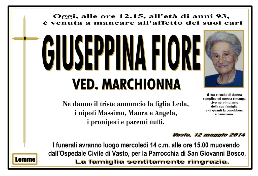 GIUSEPPINA FIORE