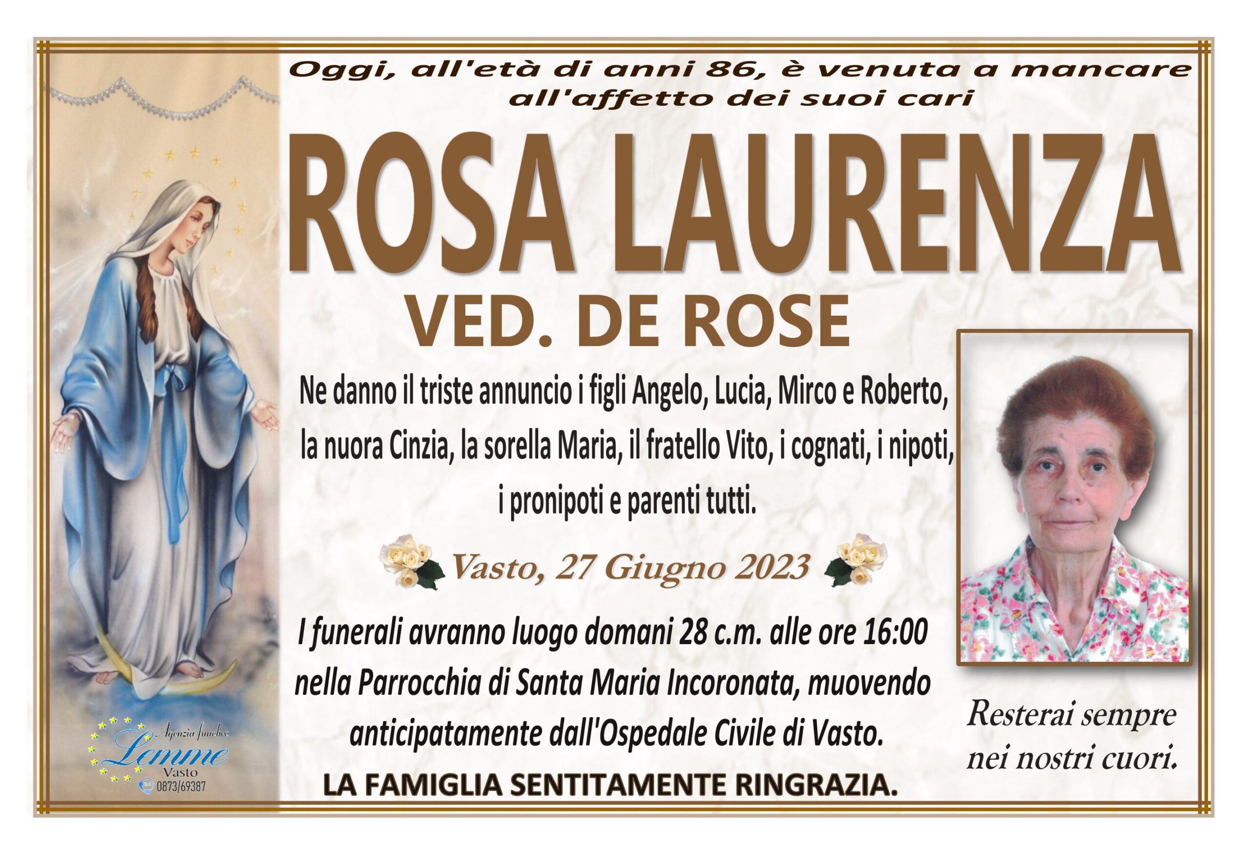 ROSA LAURENZA