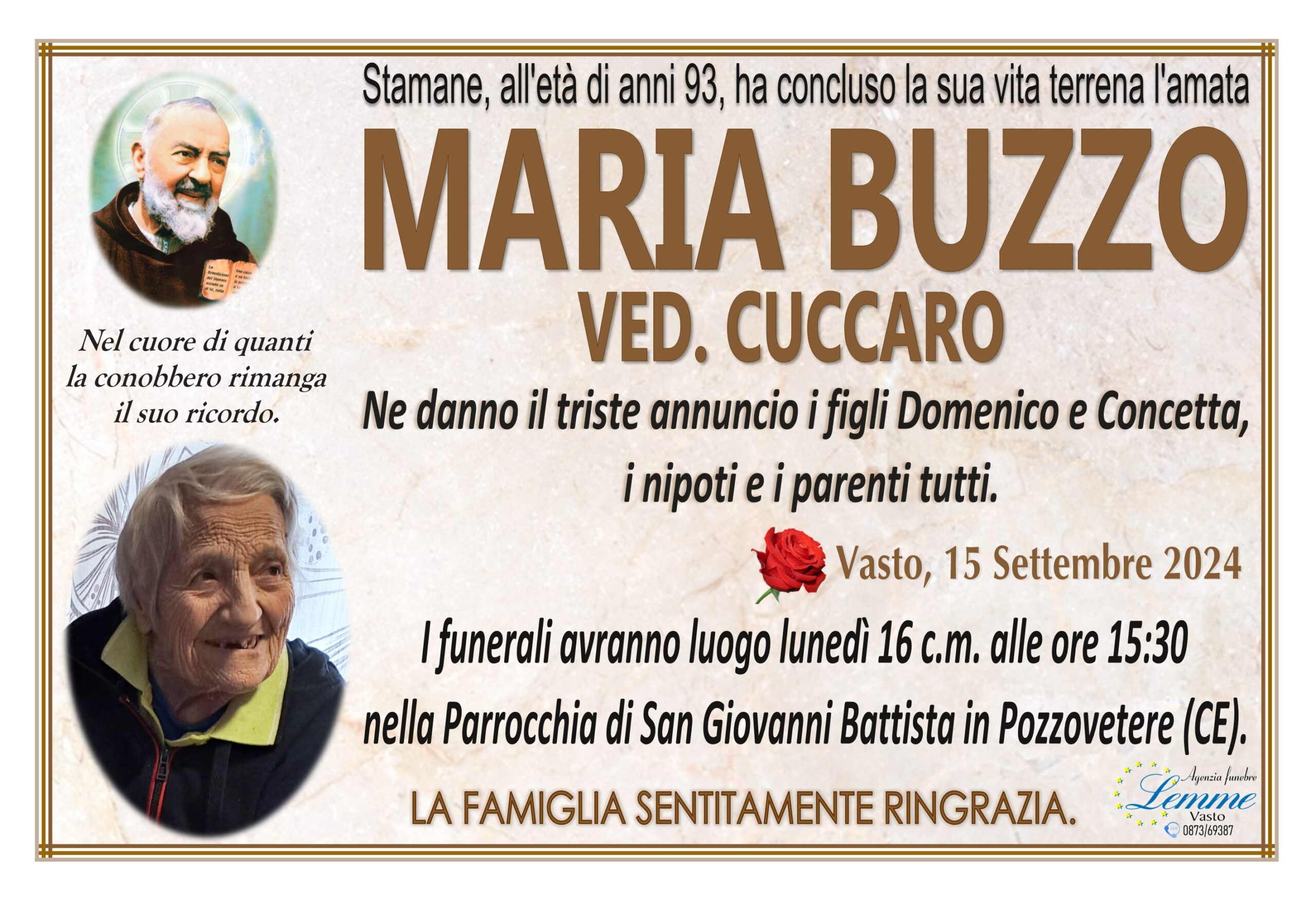 MARIA BUZZO