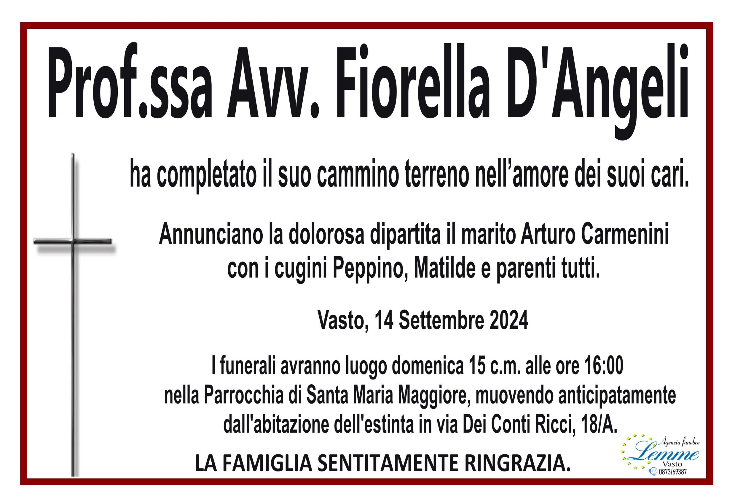 FIORELLA D'ANGELI