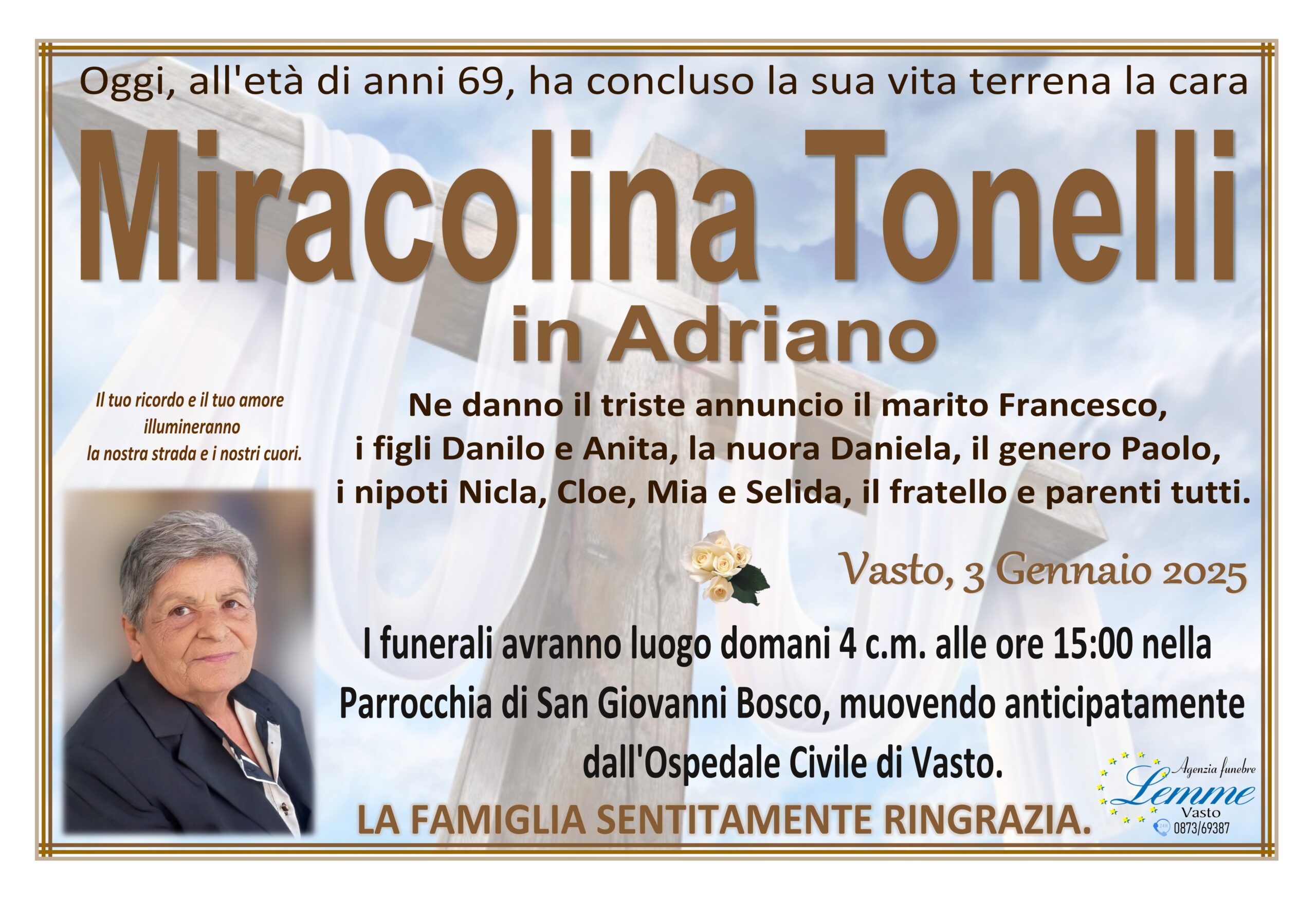 MIRACOLINA TONELLI