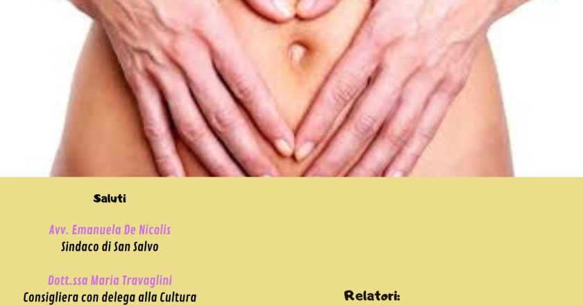 San Salvo, il 22 marzo il convegno sull'”Endometriosi, conoscerla per affrontarla”