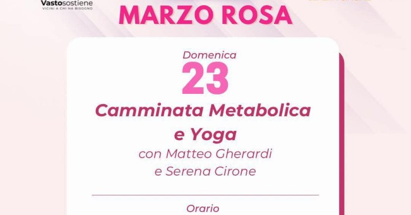 Domani alle 15 in Piazza Rossetti la camminata metabolica