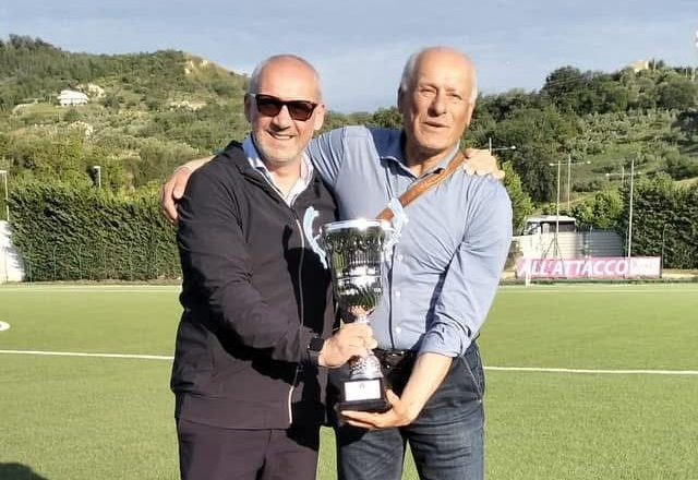Di Francesco, una famiglia nel pallone a Cupello: papà tecnico e figlio sponsor