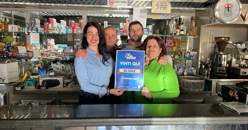 Torino di Sangro, vinti 20mila euro al “10 e Lotto”
