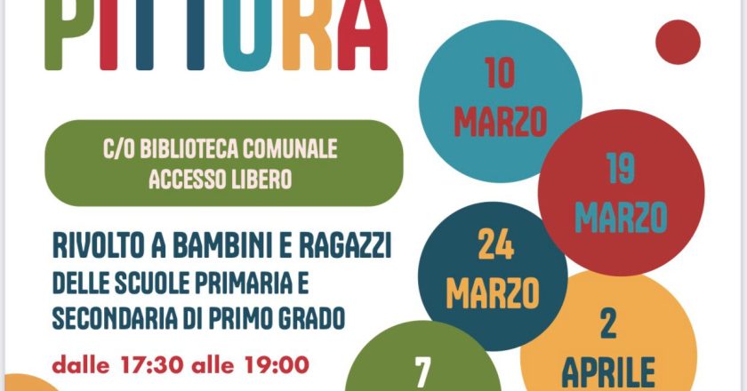 Scerni, corsi di pittura in un laboratorio gratuito in biblioteca