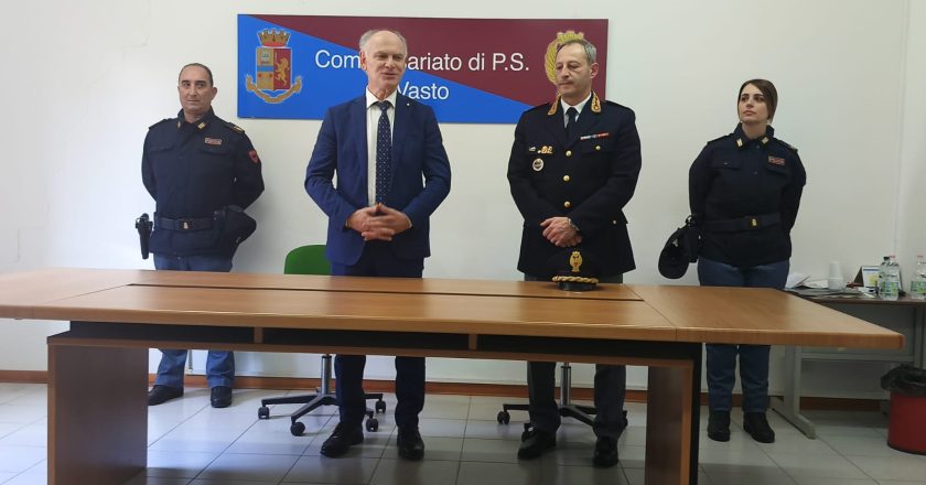 Pasquale Marcovecchio è il nuovo vice questore di Vasto