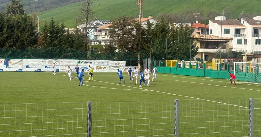 La Pro Vasto subisce nove reti a Castelnuovo. Pareggiano San Salvo e Virtus Cupello