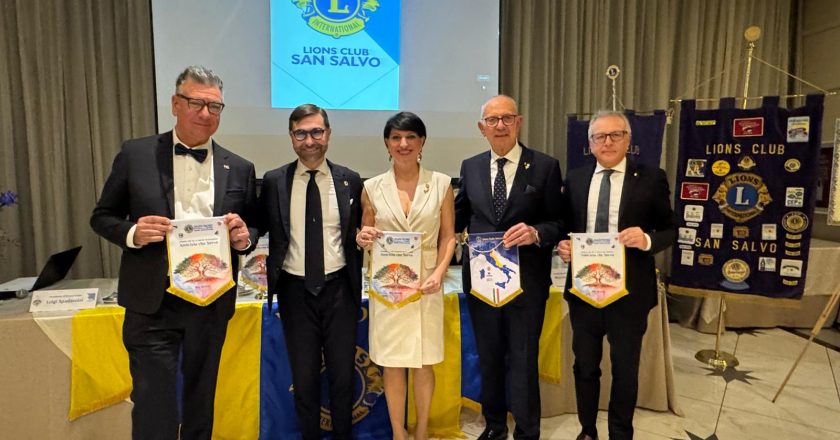 Grande successo per la XVII Charter Night del Lions Club San Salvo: una serata di prestigio e solidarietà