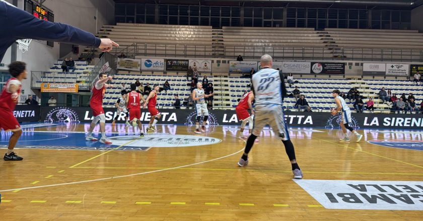 La Vasto Basket cade a Roseto (77-68)