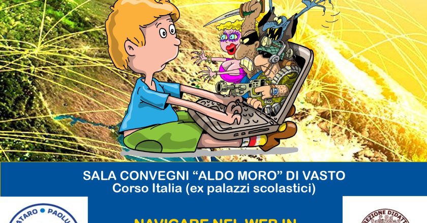 Sicurezza online: il 15 marzo a Vasto un incontro per navigare sul web senza rischi