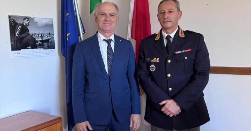 Vasto, promozione per Marcovecchio da Commissario a vice Questore