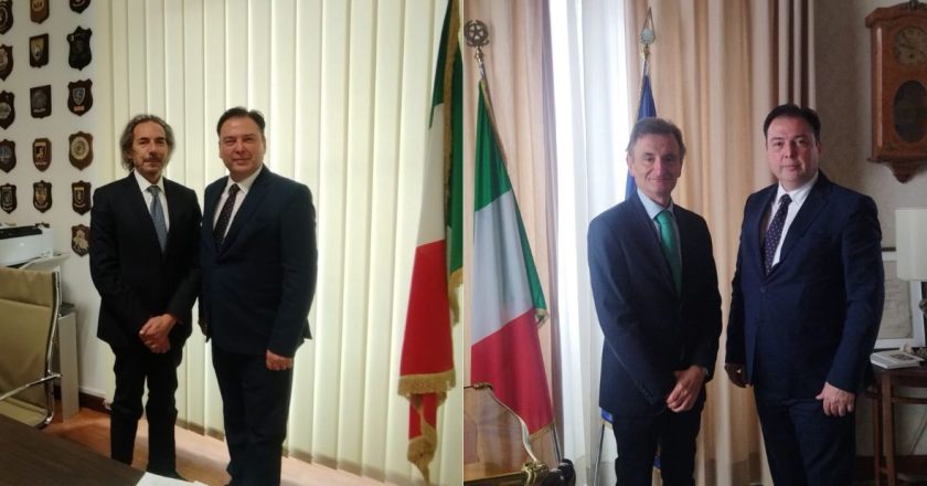 Il Direttore della ASL02 Palmieri incontra il Procuratore Di Florio e il Prefetto Cupello: al centro i temi più importanti della sanità