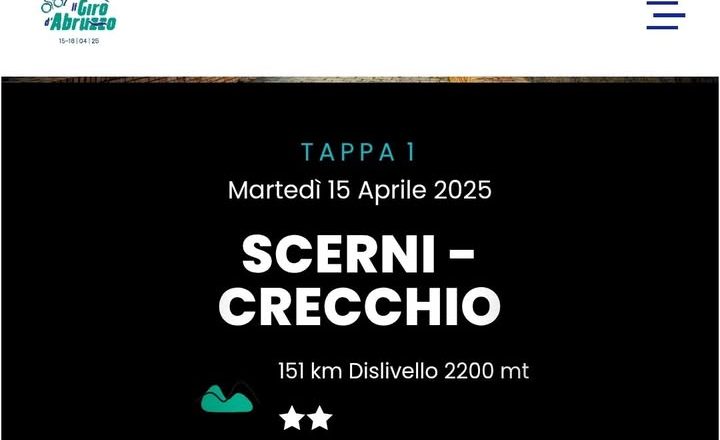 “Giro d’Abruzzo”, ecco l’ordinanza di chiusura al traffico e divieto di sosta a Scerni