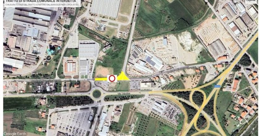 Lavori di potenziamento del metanodotto SNAM a San Salvo, ecco come cambia la viabilità