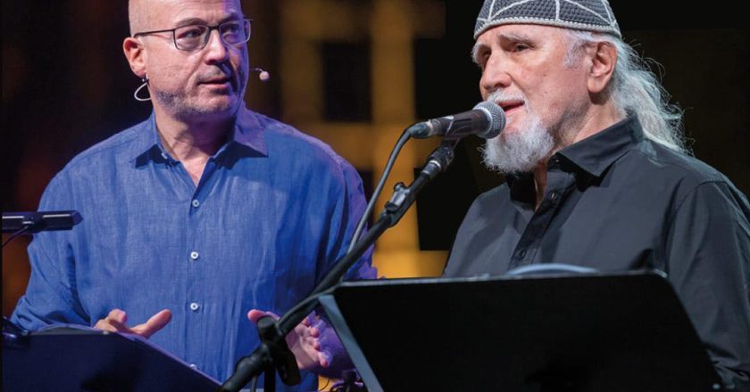 Aldo Cazzullo e Moni Ovadia a Vasto in “Il romanzo della Bibbia”