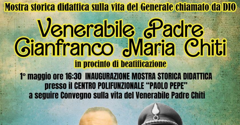 A Pollutri una mostra storico-didattica sulla vita del venerabile padre Gianfranco Maria Chiti