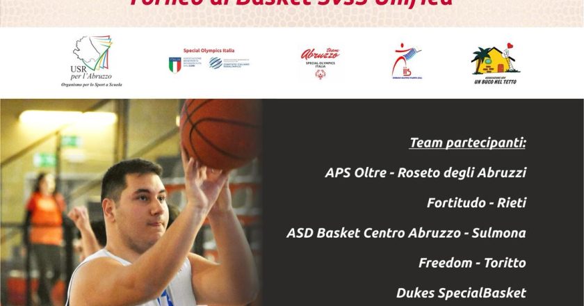 Vasto ospita la Tappa Interregionale di Basket Unificato 5 vs 5 di Special Olympics