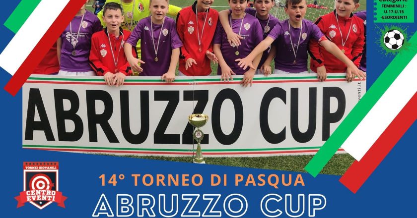 Oggi prende il via il Torneo di Calcio Giovanile Abruzzo Cup