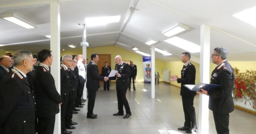 Encomio al maggiore dei carabinieri Domenico Signa