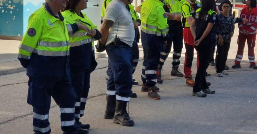 I volontari della Protezione Civile del Vastese a Roma per i funerali del Papa