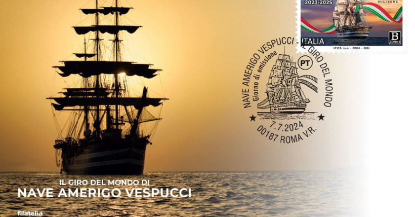 Poste Italiane, grande successo a Ortona per la prima giornata del tavolo filatelico dedicato alla “Amerigo Vespucci”