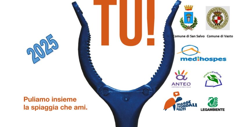 Vasto e San Salvo, domani sabato 12 aprile l’iniziativa “Spiagge e fondali puliti” di Legambiente