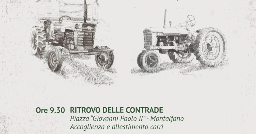 Il 1° maggio a Cupello la sfilata di Trattori e Carri Agricoli per le Vie del Paese 