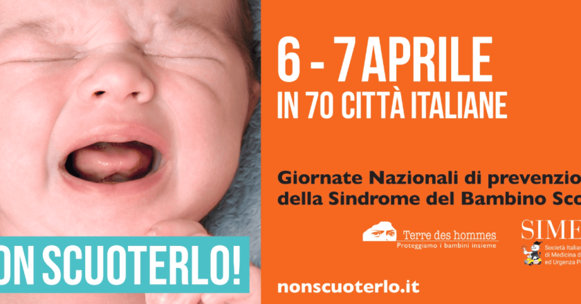 La Asl Lanciano Vasto Chieti aderisce alle Giornate nazionali di prevenzione della sindrome del bambino scosso