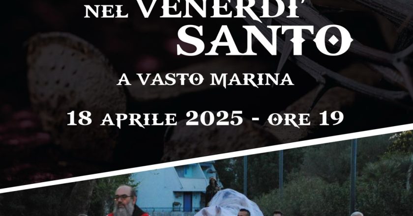 Domani a Vasto Marina la solenne processione del Cristo Morto