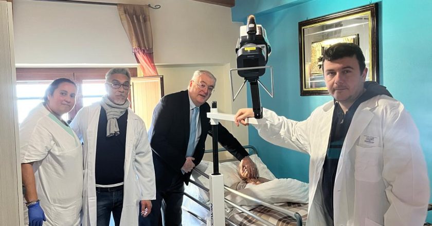 Radiografie a domicilio nelle aree interne del Sangro-Aventino