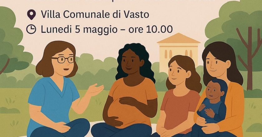 Domani alla Villa Comunale di Vasto l’incontro “Con le donne, per le donne”