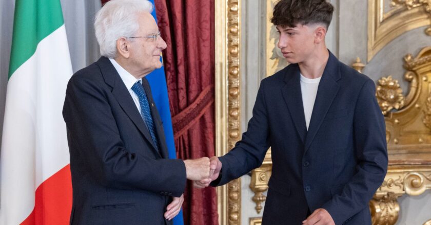 Samuel Massa di Fossacesia insignito dell’onorificenza di Alfiere della Repubblica