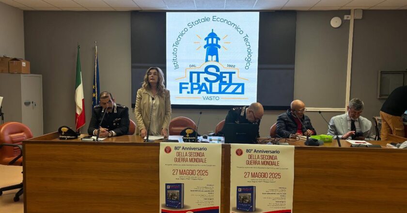 80º Anniversario della Seconda Guerra mondiale, al Palizzi di Vasto il progetto editoriale della Rassegna dell’Arma dei Carabinieri: “I Carabinieri del 1944”