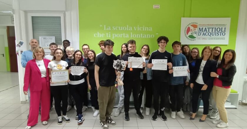 XIV Concorso multimediale “Filomena Delli Castelli”, premiati i ragazzi dell’Omnicomprensivo Mattioli – D’Acquisto di San Salvo