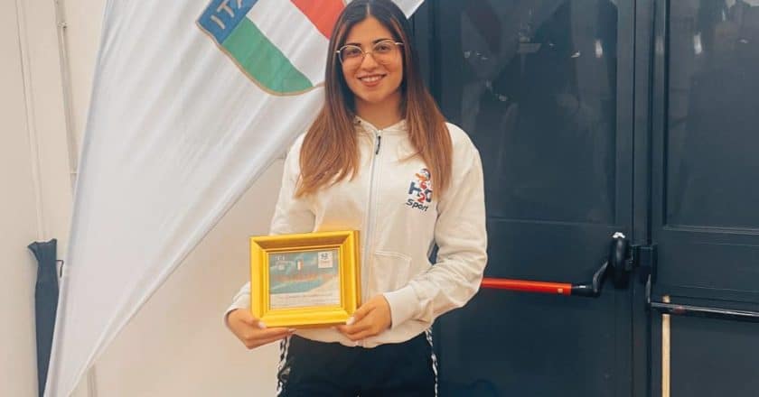L’atleta vastese, Vanessa Cappellone, premiata al Gran Galà dello Sport del Coni Chieti