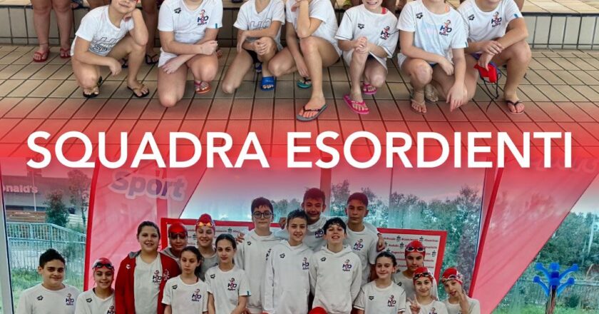 H2O Sport, soddisfazioni dagli Esordienti nell’ultima gara in vasca da 25 metri