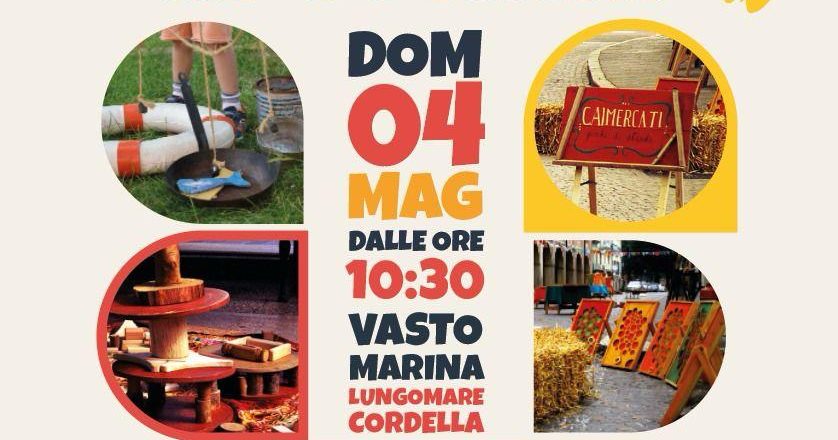 Domani a Vasto Marina un viaggio nel tempo tra gioco, creatività e fantasia
