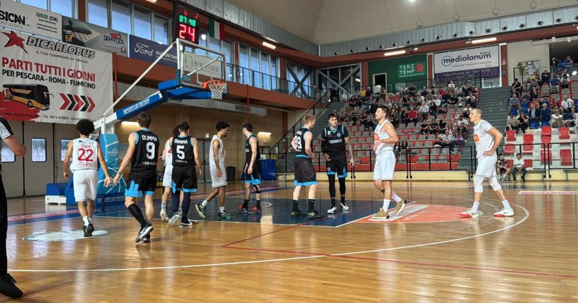 La Ge.Vi. Vasto Basket domina, soffre e, alla fine, vince contro l’Olimpia Castello (73-67)