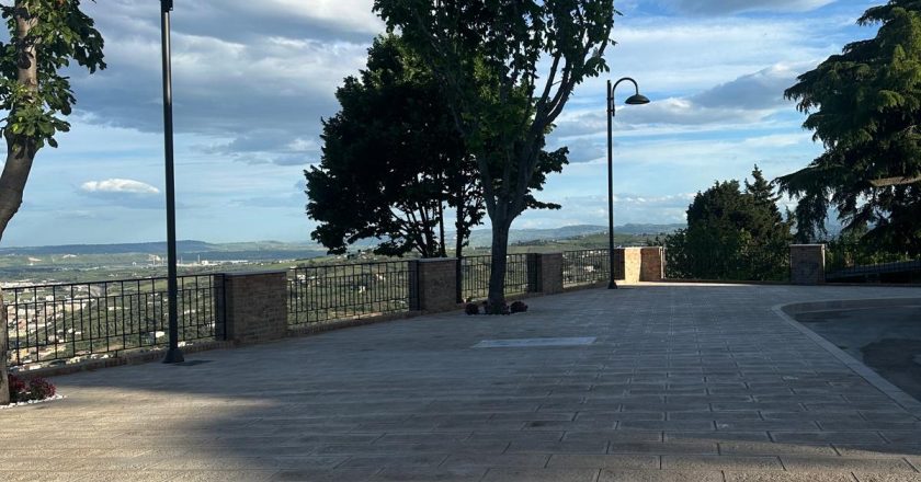 Conclusi i lavori di riqualificazione del Belvedere San Michele a Vasto