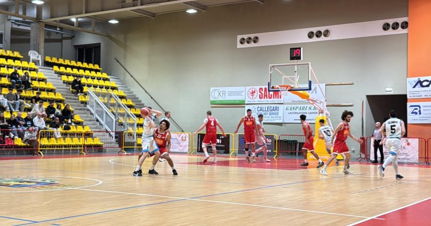 La Ge.Vi. Vasto Bascket vince a San Pietro Terme  (73-77) e resta in B