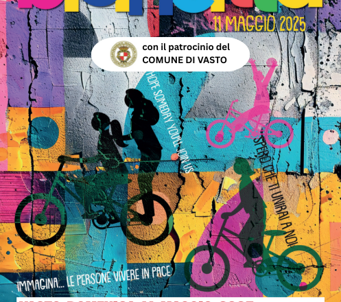 Bicincittà, l’11 maggio la pedalata lungo la Via Verde. Partenza alle ore 10:00 da Piazza Fiume a Vasto Marina