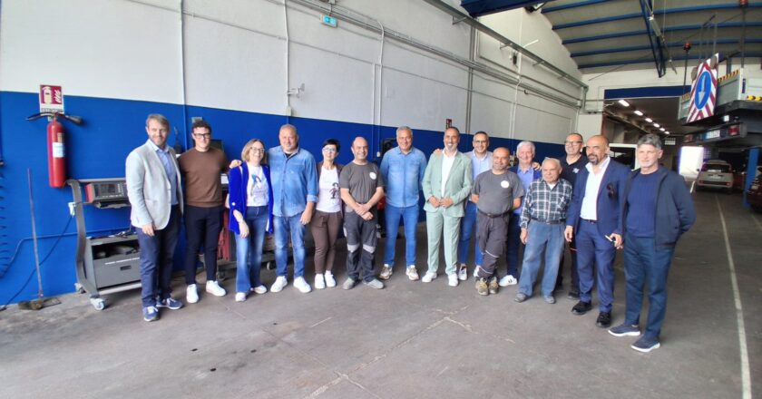 «Vogliamo un’Europa più vicina al mondo delle imprese» visita dell’europarlamentare Danilo Della Valle al nucleo industriale di San Salvo