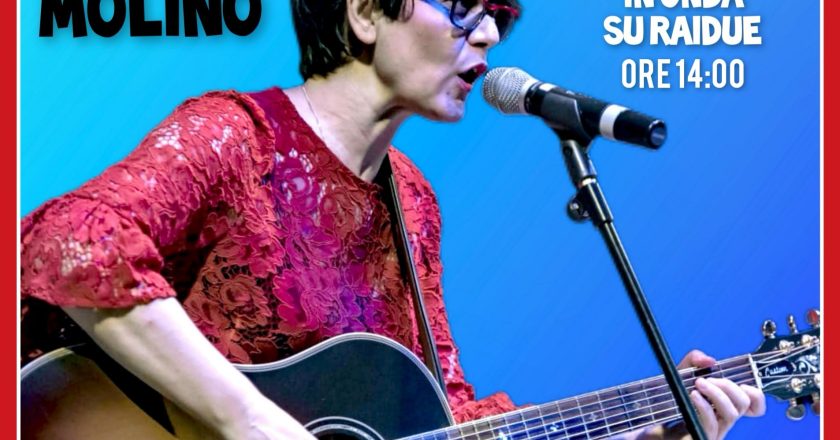 Domenica 4 maggio la cantautrice abruzzese Lara Molino sarà ospite della trasmissione di Raidue, Musica Mia