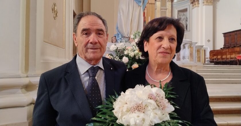 Vasto, le nozze d’oro di Chiara Ronzitti e Luigi Scè